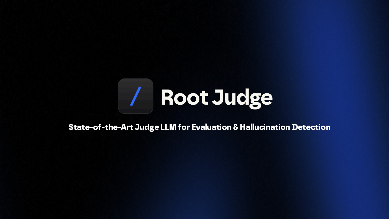 Root Judge - State-of-the-Art Judge Model